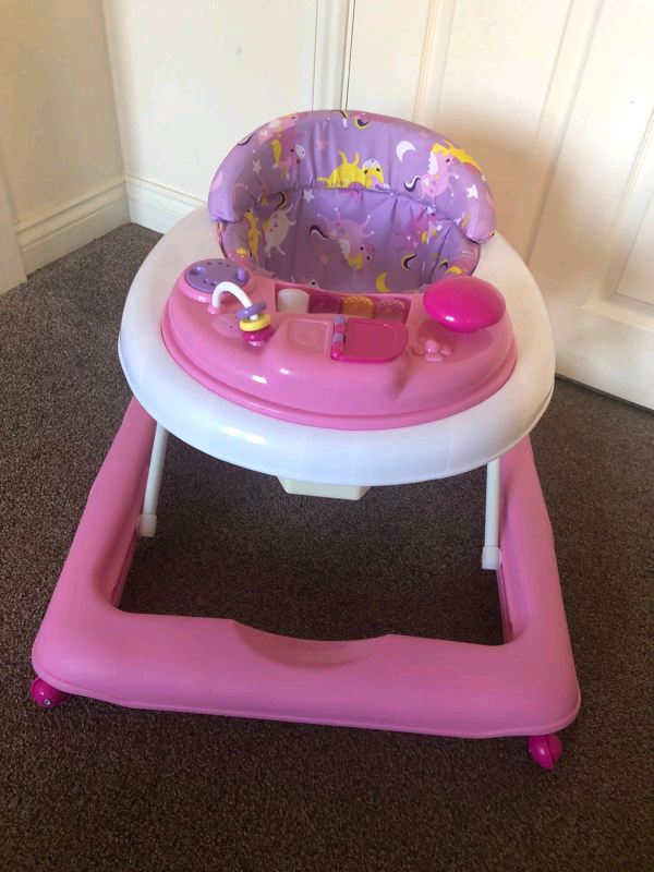 unicorn baby walker